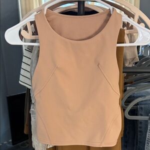 Lululemon Athletica Beige Tank Top